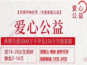 阜康捐卵助孕生子 爱心志愿者招募